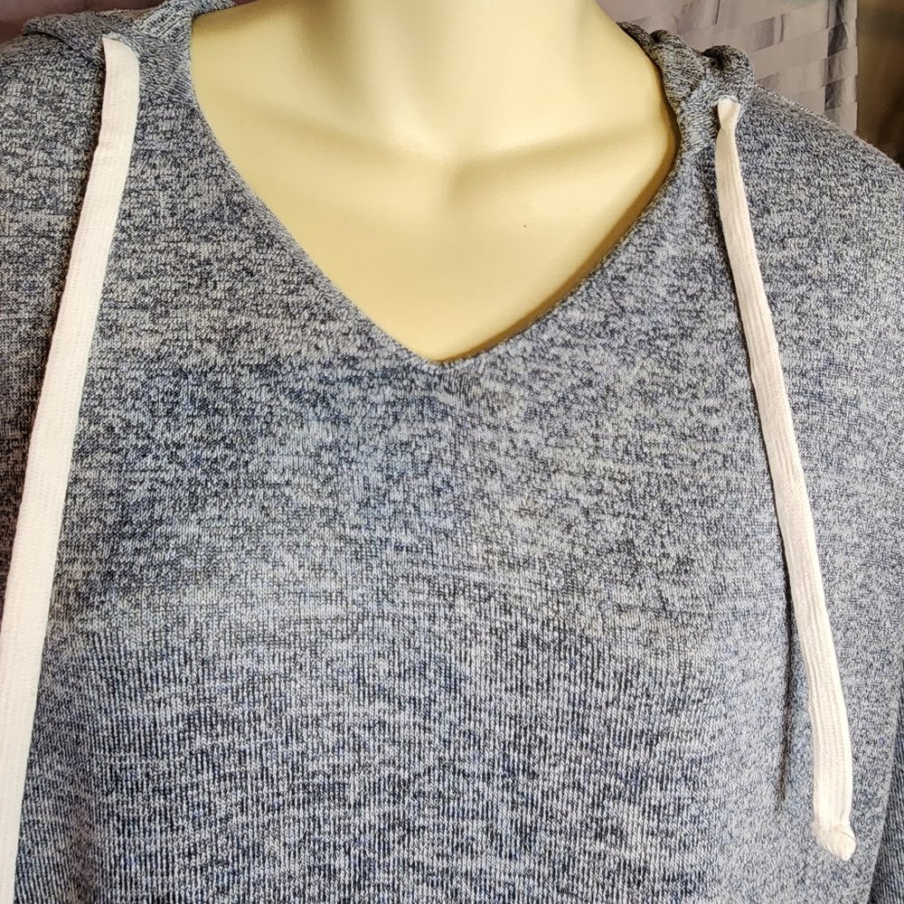The Royal Standard Hooded Lounge Dress Gray Size Small